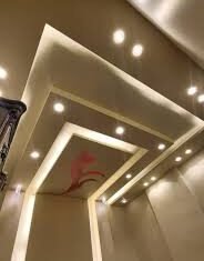 جبس بورد مع إضاءة جدة