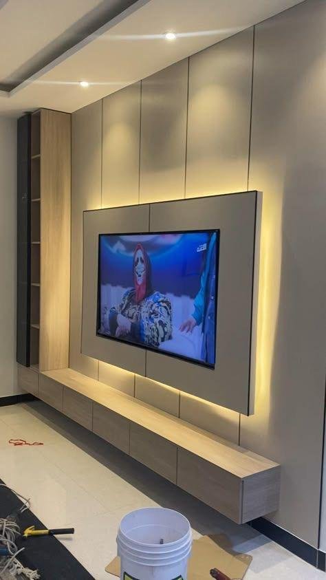 ديكورات شاشات صالات